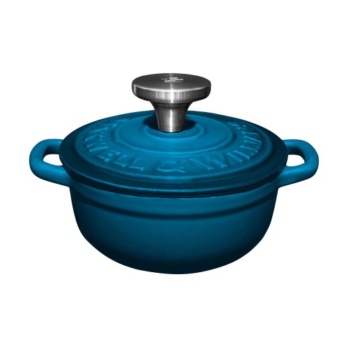 Maxwell Williams Κατσαρολάκι Ατομικό Μαντεμένιo Midnight Blue 9,5cm/260ml – Σε Συσκευασία Δώρου