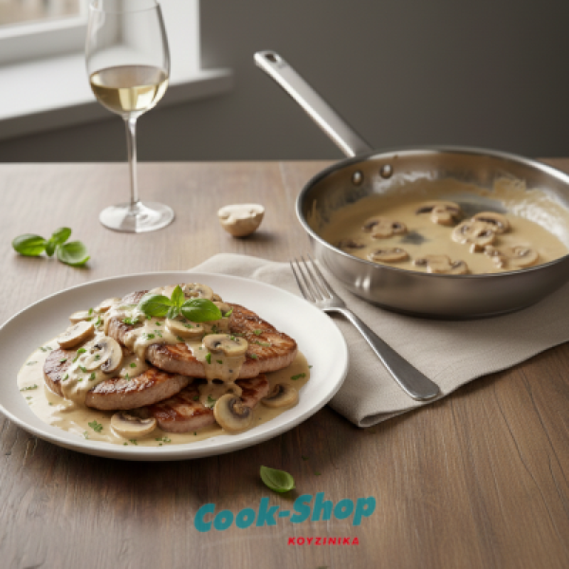 ΣΝΙΤΣΕΛ ΜΕ ΣΑΛΤΣΑ ΜΑΝΙΤΑΡΙΩΝ